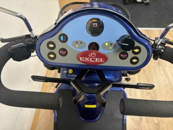 Scootmobiel Excel Entice 3 Blauw - Afbeelding 9